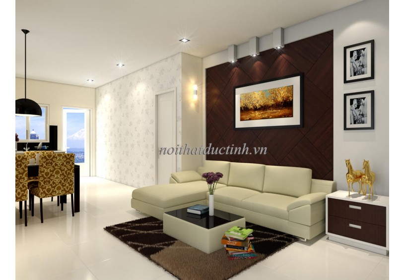 Thiết kế nội thất chung cư anh Duy - Times City 